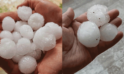 Eskişehir’de dolunun büyüklüğü şaşkına çevirdi! Meteoroloji’den yeni uyarı