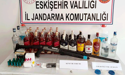 Eskişehir’deki kaçak alkol operasyonunda uyuşturucu detayı