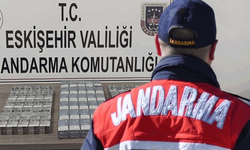 Eskişehir’de kaçak sigaralarla yakalandı