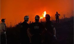 Afyonkarahisar Kırka yangınına ANDA ekibi de destek verdi