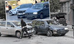 Eskişehir'de iki otomobil kafa kafaya çarpıştı