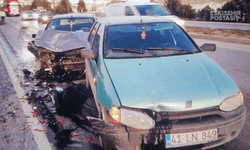 Afyonkarahisar'da zincirleme trafik kazası: 8 yaralı var