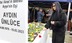 Başkan Ayşe Ünlüce'nin eşi Aydın Ünlüce kabri başında anıldı