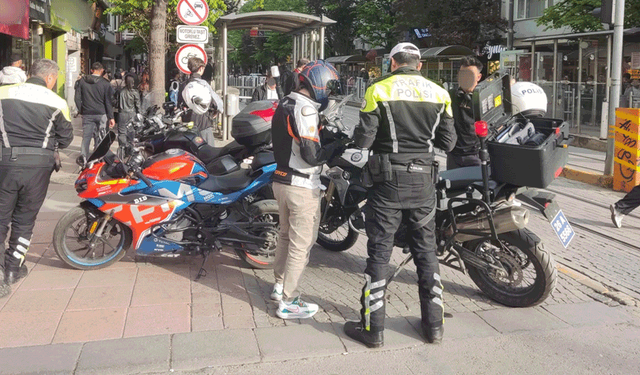 Eskişehir’de sürücülere dokuz ayrı suçtan ceza yağdı