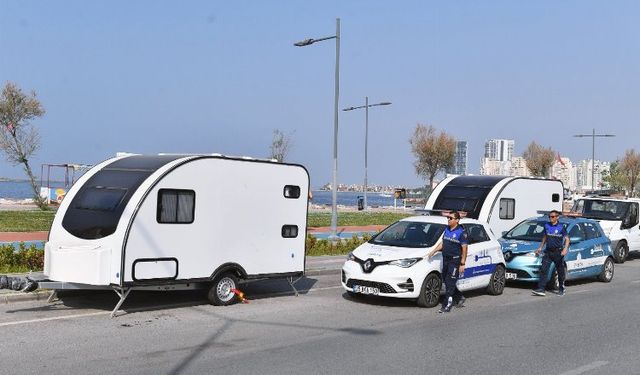 Karavan park alanı mesaisi: Tespit çalışmaları sürüyor