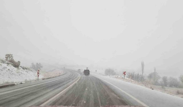 Kütahya Domaniç ve İnegöl dağ yolu ağır vasıtalara kapatıldı