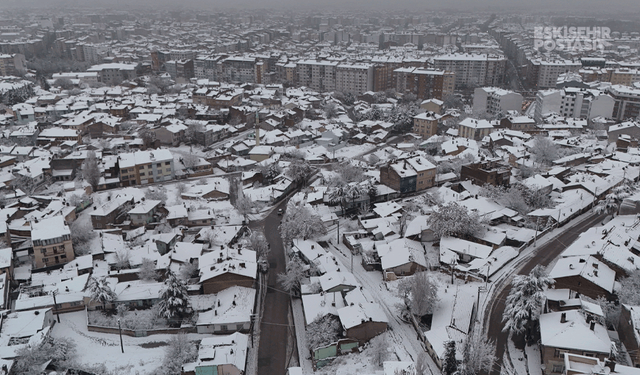 Eskişehir ve çevresi için kar yağışı alarmı: Meteoroloji'den yeni duyuru