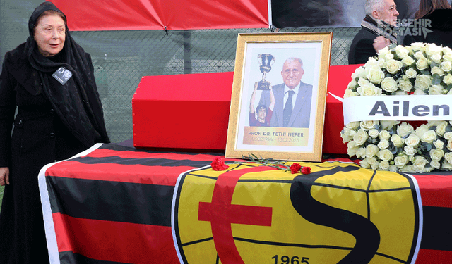 Eskişehirspor'un efsane ismi Fethi Heper'e duygusal veda