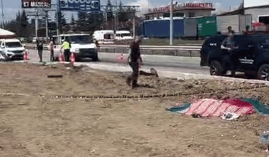 Otomobil yol kenarındaki tezgaha daldı: 1 ölü