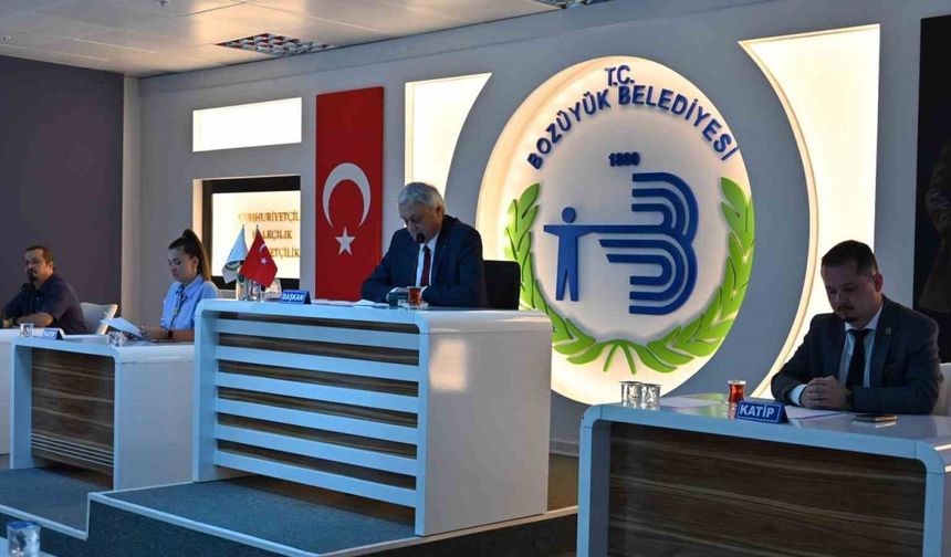 Bozüyük Belediye Meclisi'nden imar planı değişikliği kararı