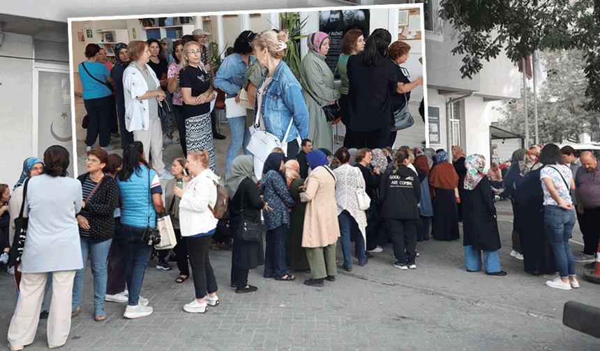 Eskişehir'de rekor katılım: Kadınlar kayıt için kuyruk oluşturdu