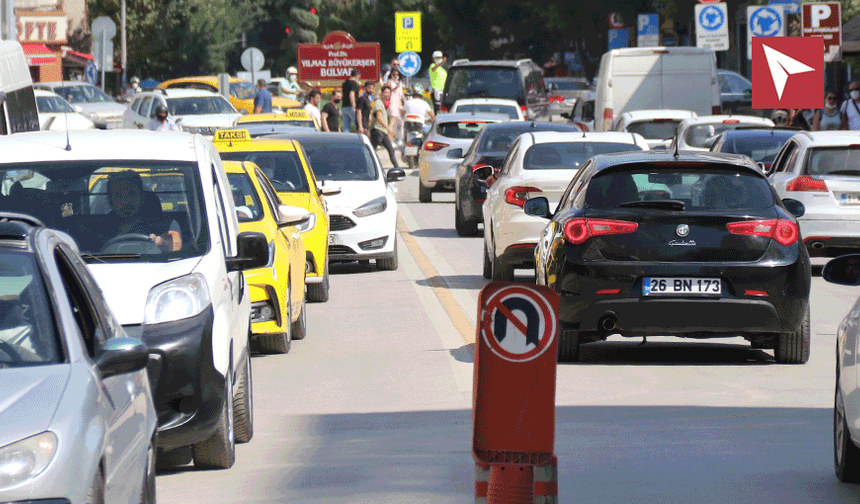 Eskişehir trafiğine ayda 2 bin yeni araç! Son rakamlar açıklandı