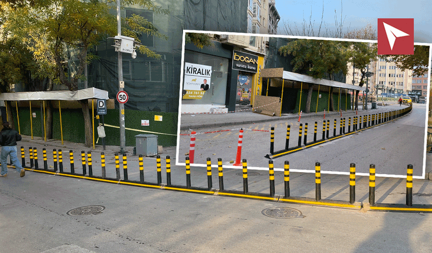 Eskişehir'de Adalar Bulvarı araç ve yaya trafiğine kapatıldı